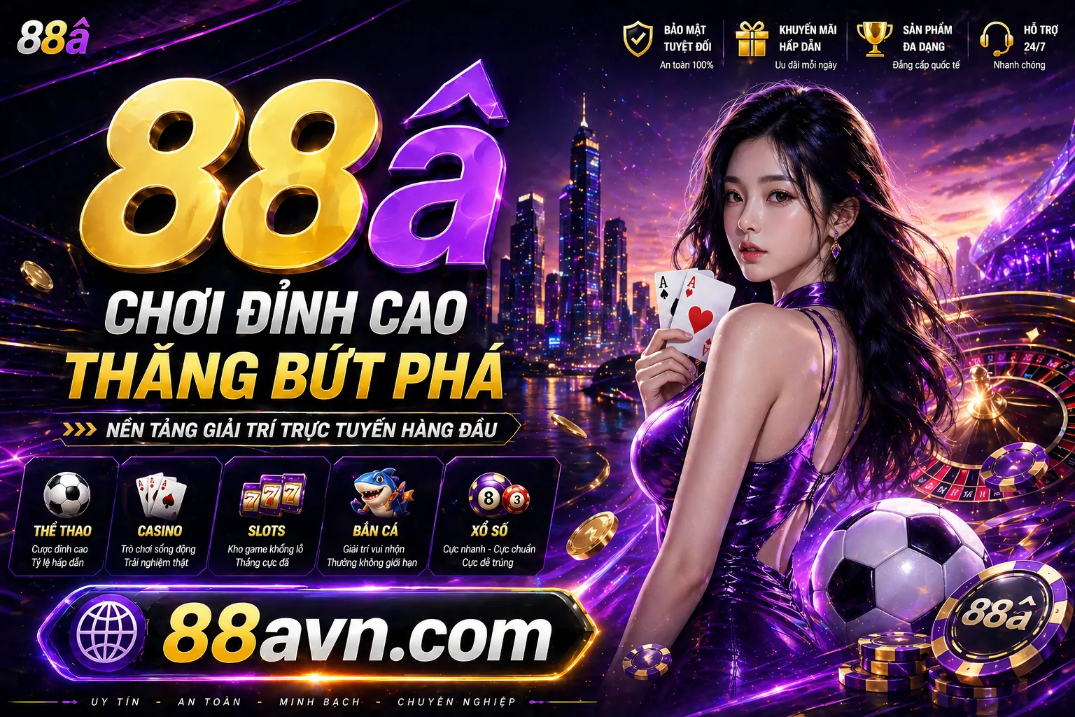 Sân vận động bóng đá với ánh đèn rực rỡ và các biểu tượng cá cược, thể hiện sự sôi động của cá cược thể thao tại gun88 khuyến mãi.